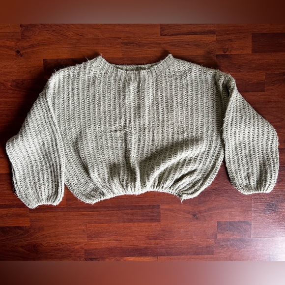 Princess Polly Sweaters - Princess‎ Polly Knitted Green Sweater size S|M